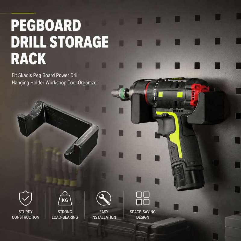 Workshop Tools.Hanging Board - Rak Penyimpanan Bor Pegboard Cocok untuk