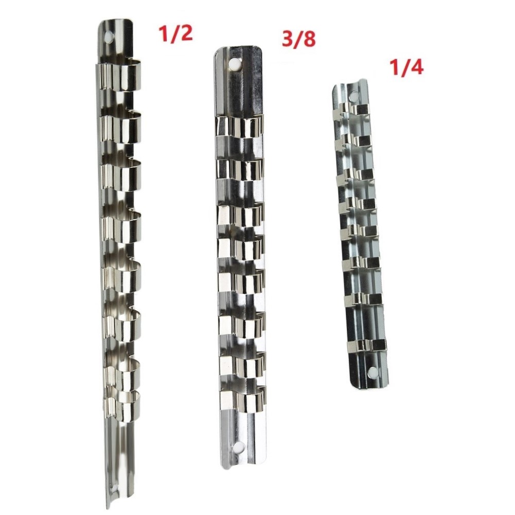 Workshop Tools Store - Rak pemegang soket, 1 buah 1/4