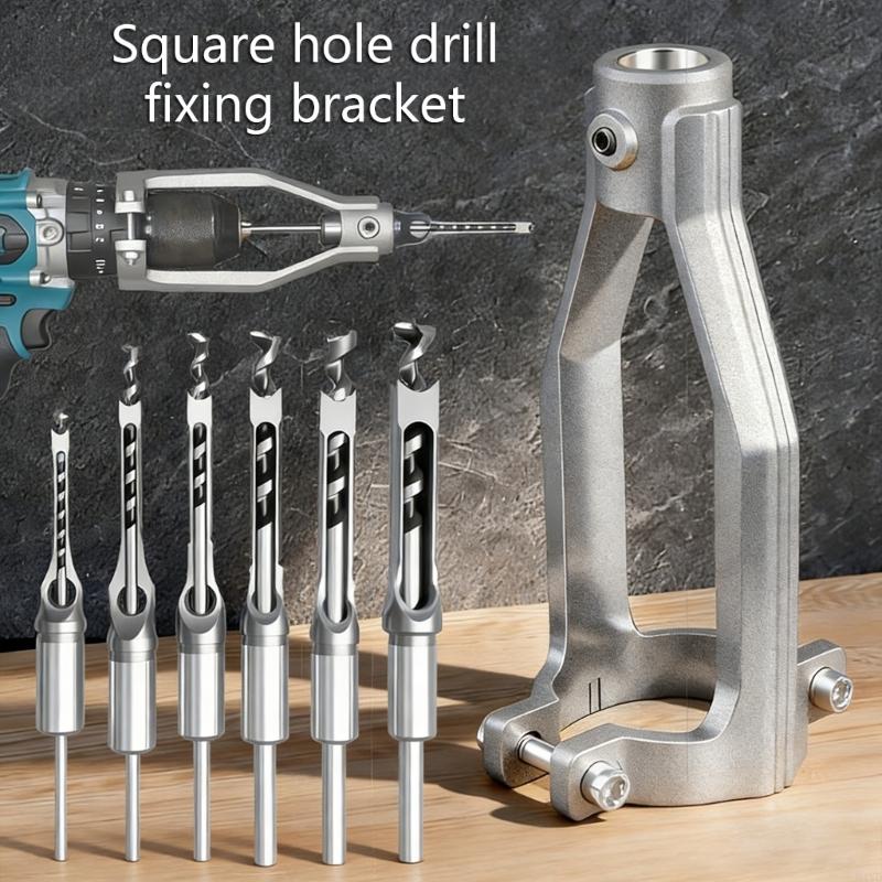 Drill Press Bench - Panduan Bor Lubang Persegi Presisi Tinggi