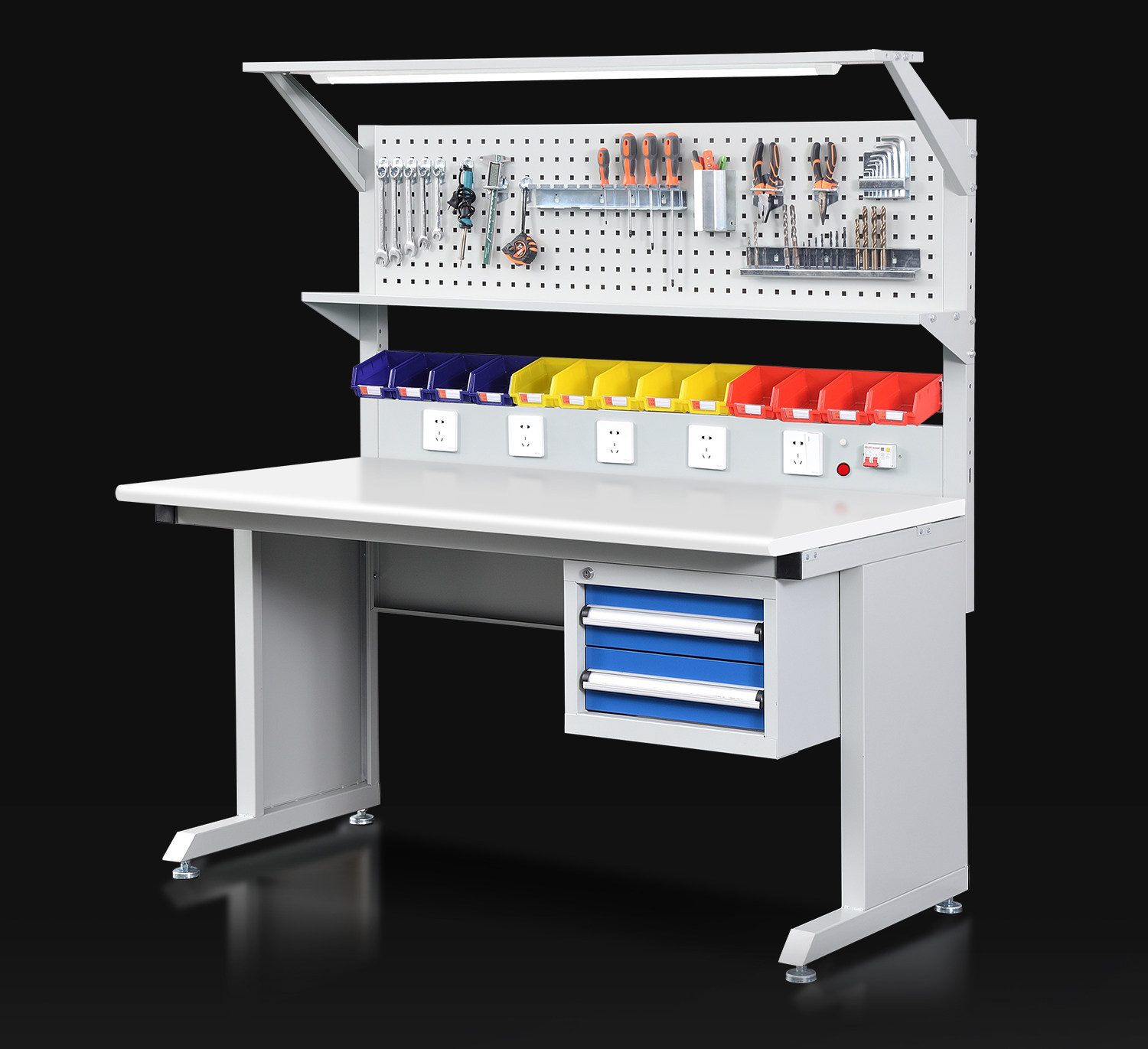 Tools For Electronic Workshop - Meja kerja anti-statis graphene untuk bengkel