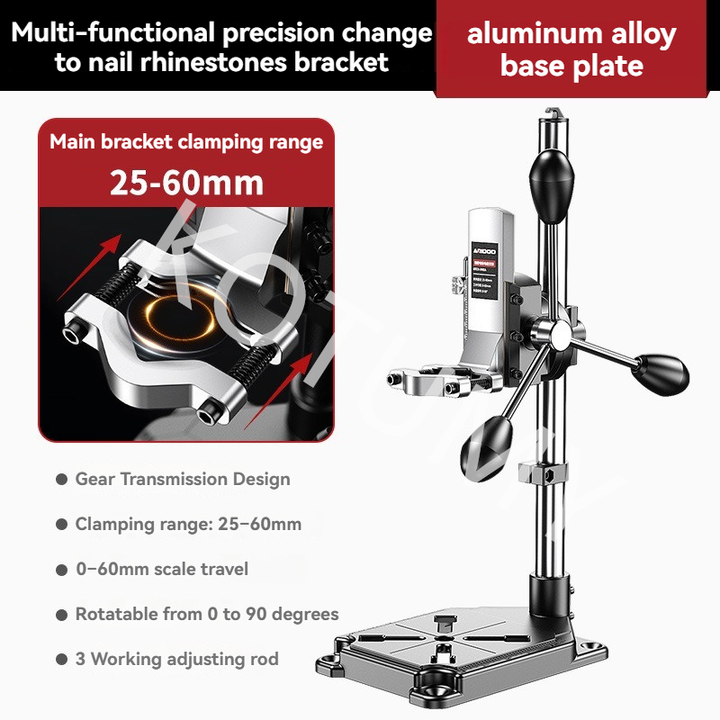 Drill Press Bench - Penyangga Bor 220V yang Dapat Disesuaikan,