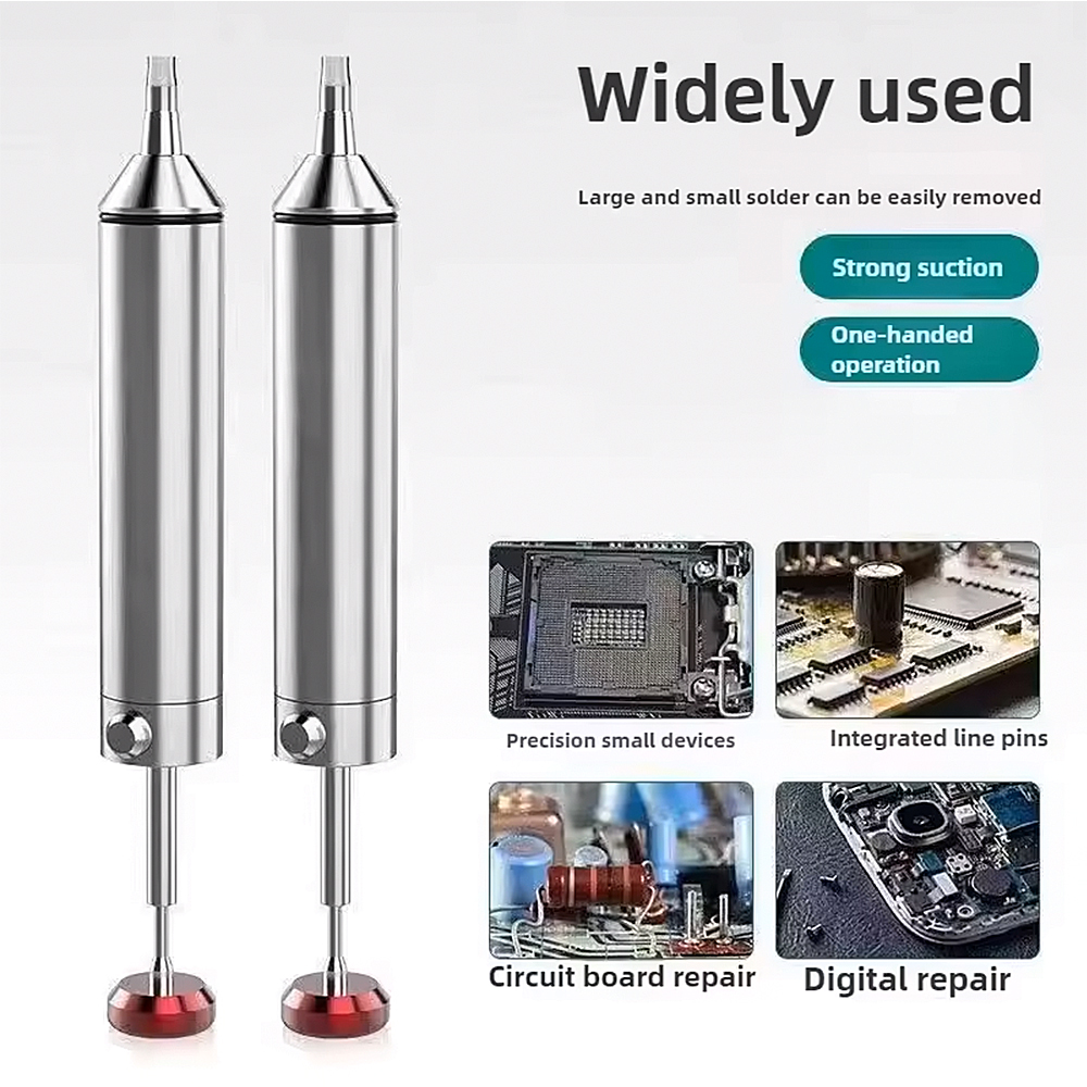 Tools For Electronic Workshop - Pompa Desolder Aluminium, Alat Hisap Timah,
