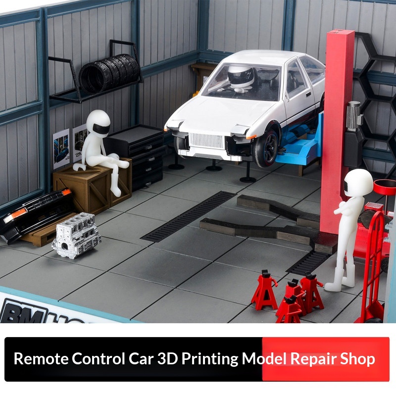 Workshop Tools 3D Model - BM HOBBY 1/24 Skala Mobil RC
