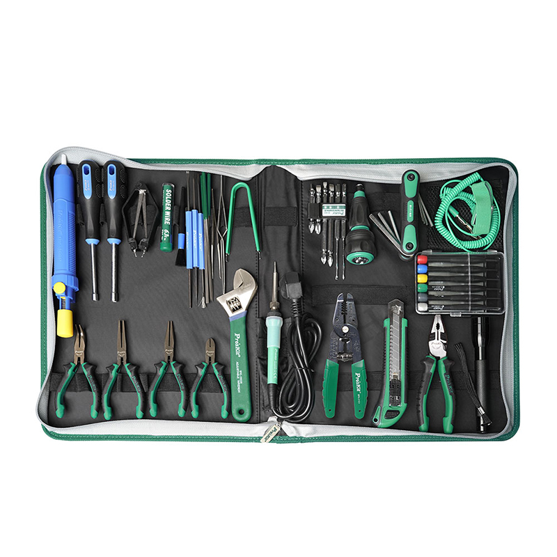 Tools For Electronic Workshop - 52 Buah Pro'sKit PK-2002B Kit Perbaikan