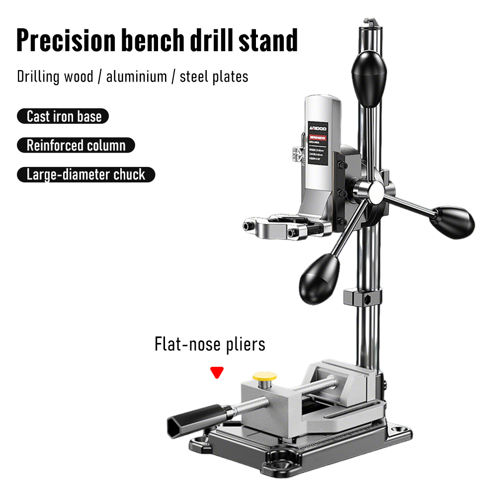 Drill Press Bench - Dudukan Bor yang Dapat Disesuaikan untuk