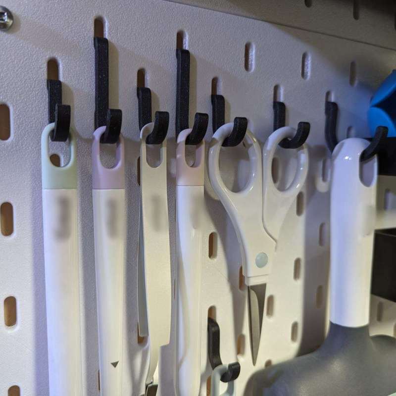Workshop Tools.Hanging Board - Gantungan Penyimpanan Peralatan Bengkel Pegboard Flush