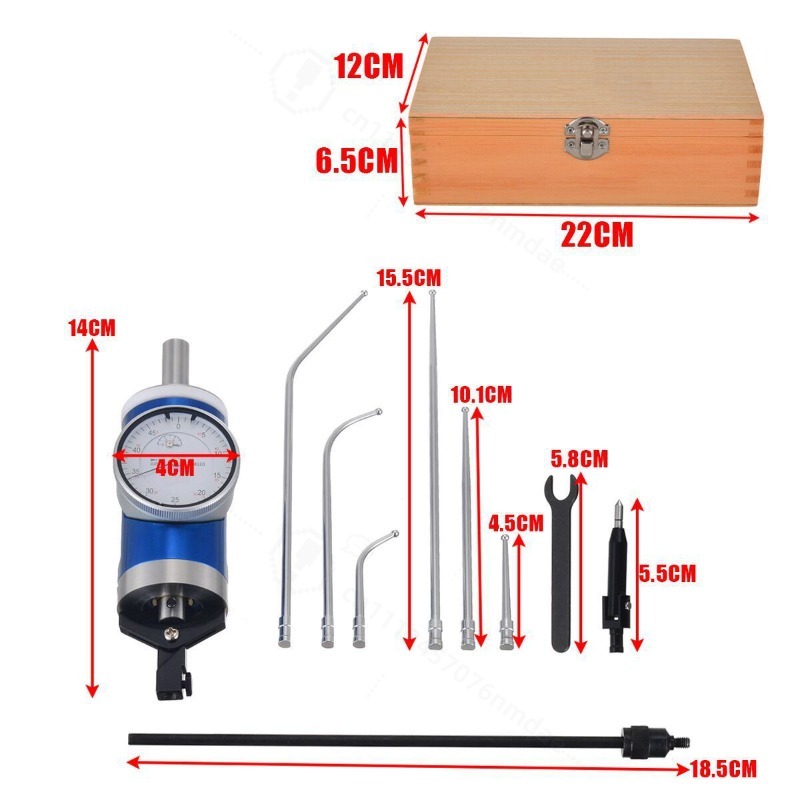 Workshop Tools Locations - Alat Ukur Industri Biru dengan Dial