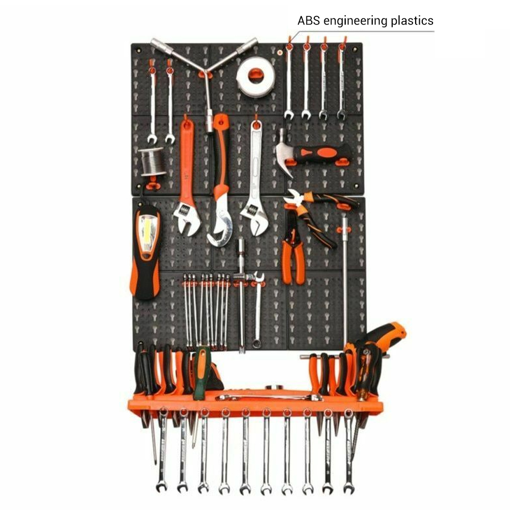 Workshop Tools.Hanging Board - 10 buah dudukan alat perangkat keras