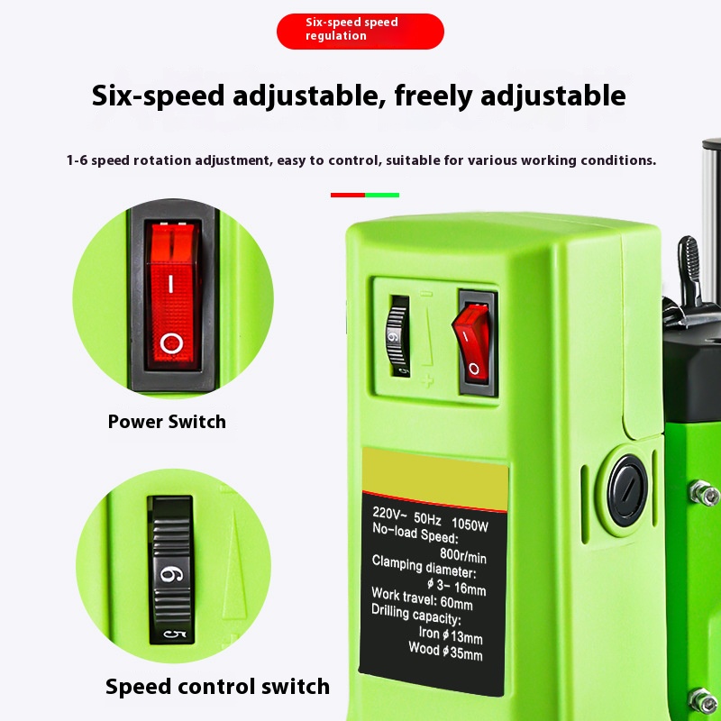 Mesin Bor Duduk Mini 480W Kece - Drill Press Bench ulasan dan harga
