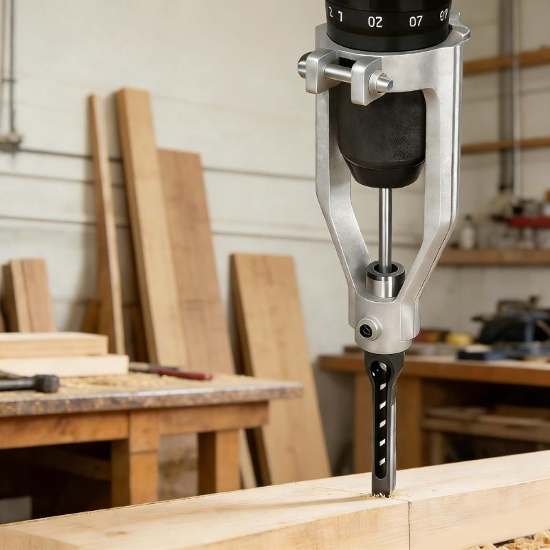 Panduan Bor Lubang Persegi Pre - Drill Press Bench ulasan dan harga