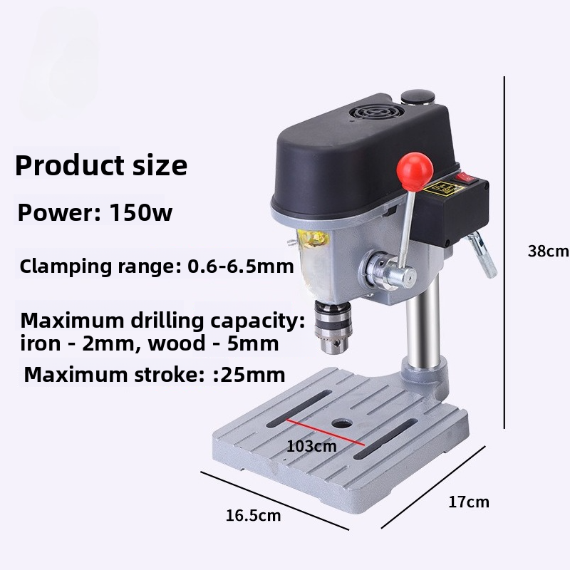 Mesin Bor Mini Multifungsi, Me - Drill Press Bench ulasan dan harga