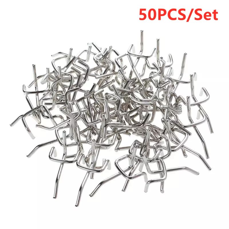 Kuantitas Stok 50 Pcs Pengait  - Workshop Tools.Hanging Board ulasan dan harga