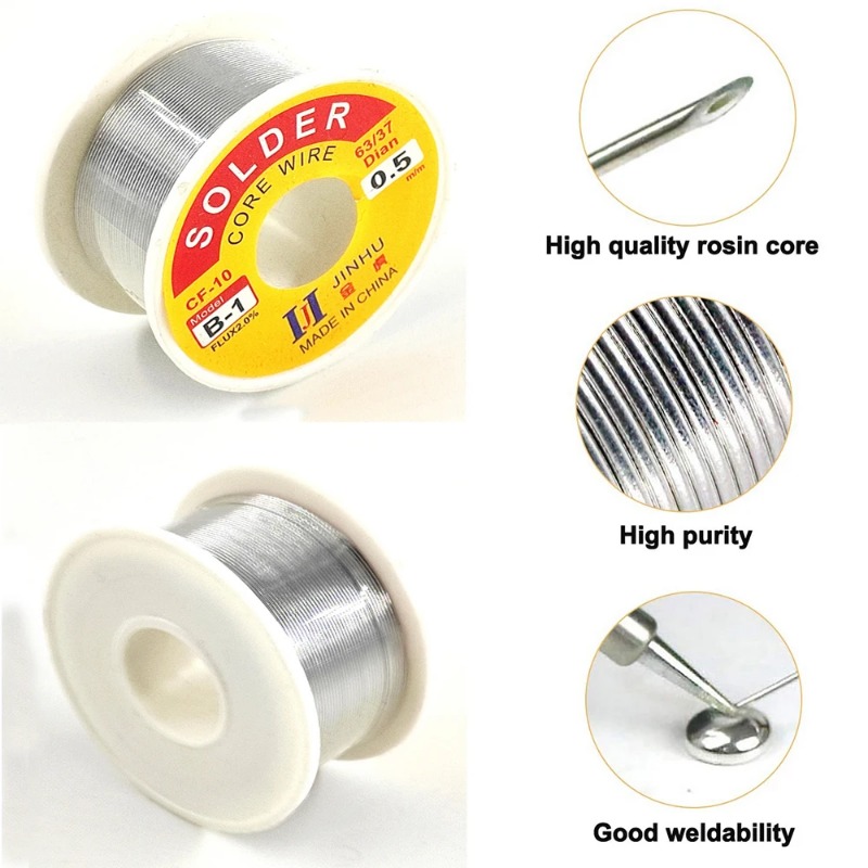Kawat Solder Timah 100g dengan - Tools For Electronic Workshop ulasan dan harga