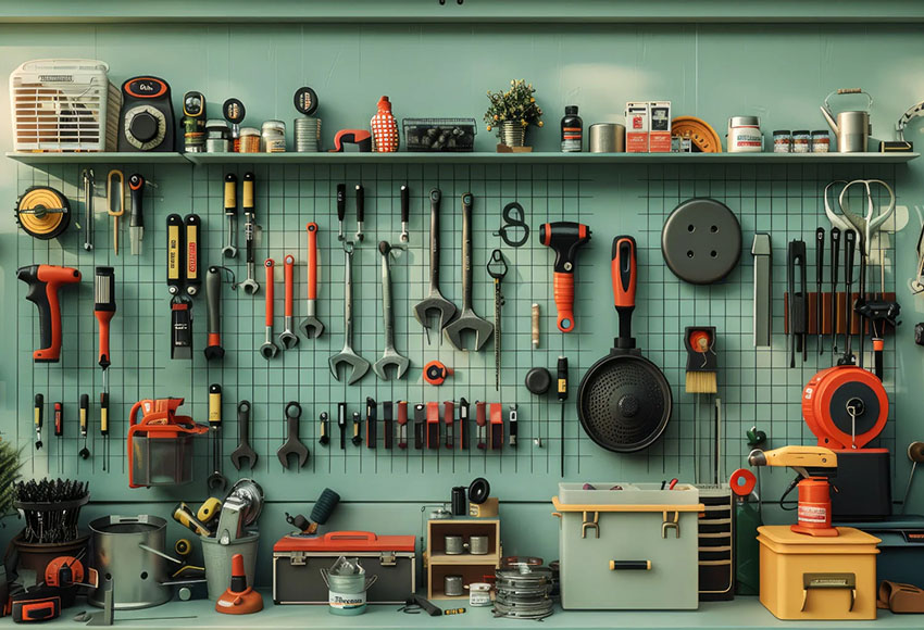 Mehofond Fotografi Latar Belak - Workshop Tools Photos ulasan dan harga