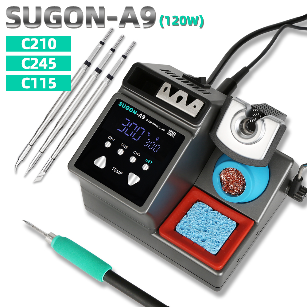 Solder SUGON-A9, stasiun solde - Tools For Electronic Workshop ulasan dan harga