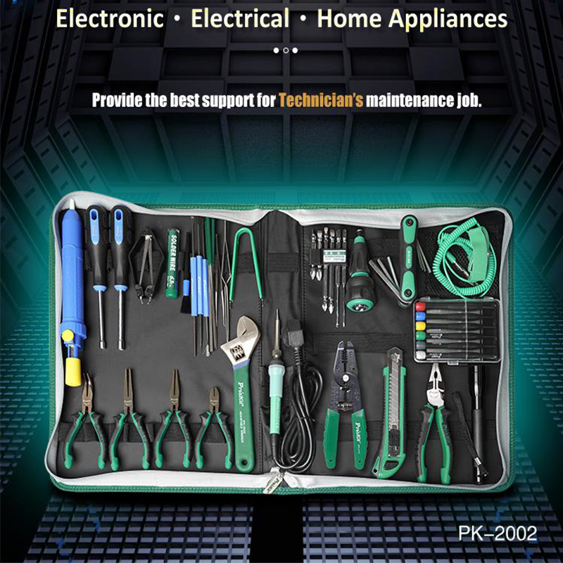 52 Buah Pro'sKit PK-2002B Kit  - Tools For Electronic Workshop ulasan dan harga