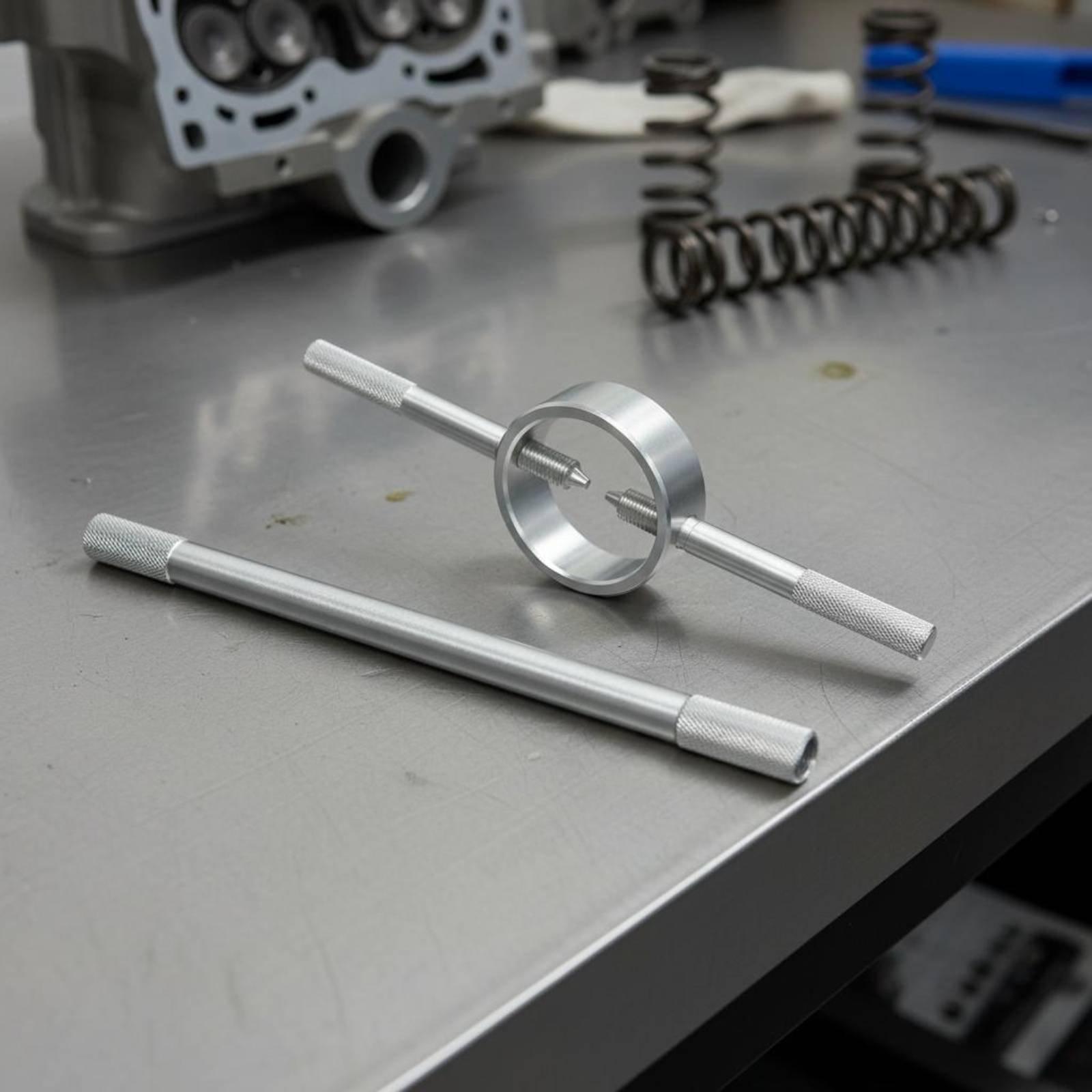 Alat Kompresor Pegas Katup Alu - Tools For Motorcycle Workshop ulasan dan harga