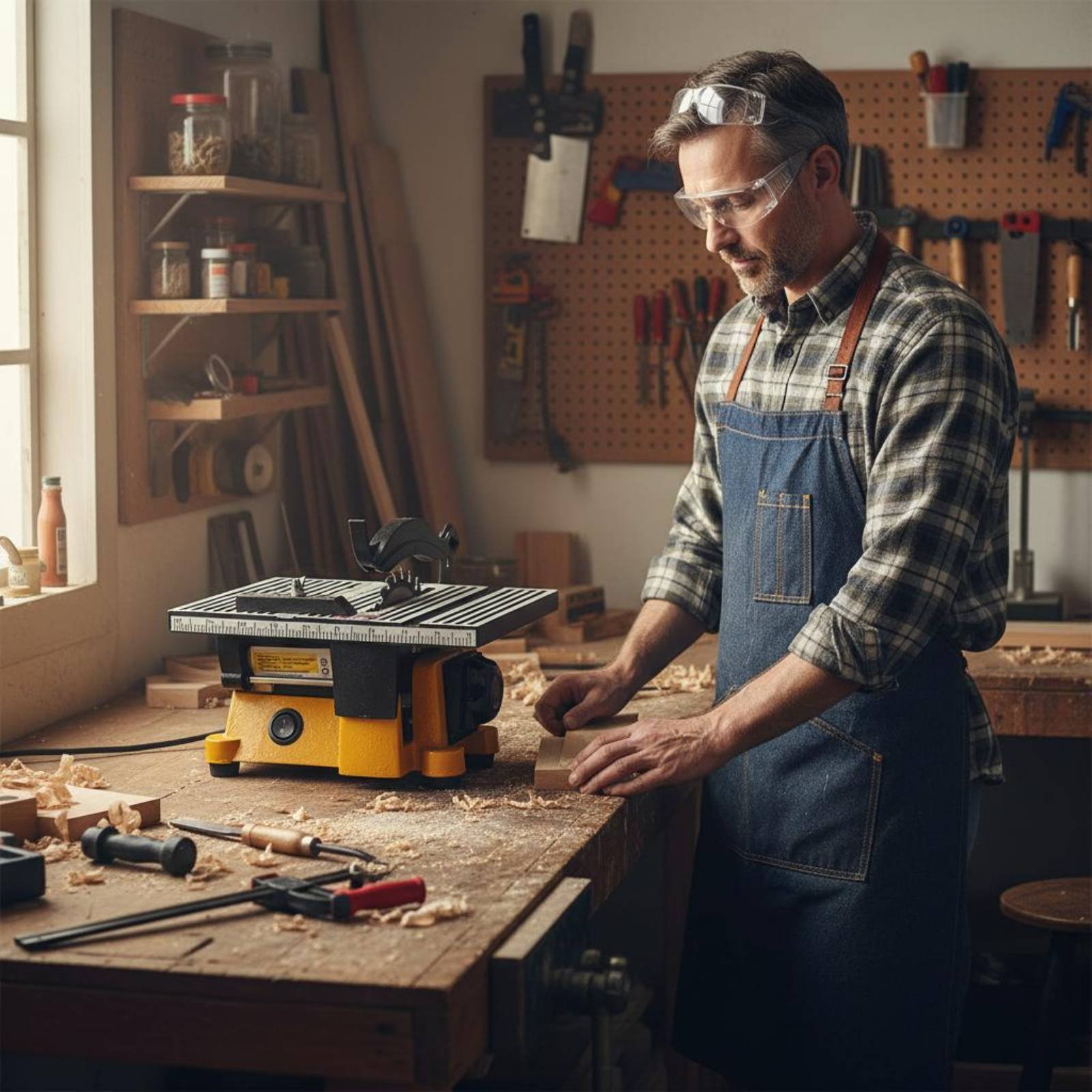 Gergaji Meja Mini Portabel Mes - Tools For Garage Workshop ulasan dan harga