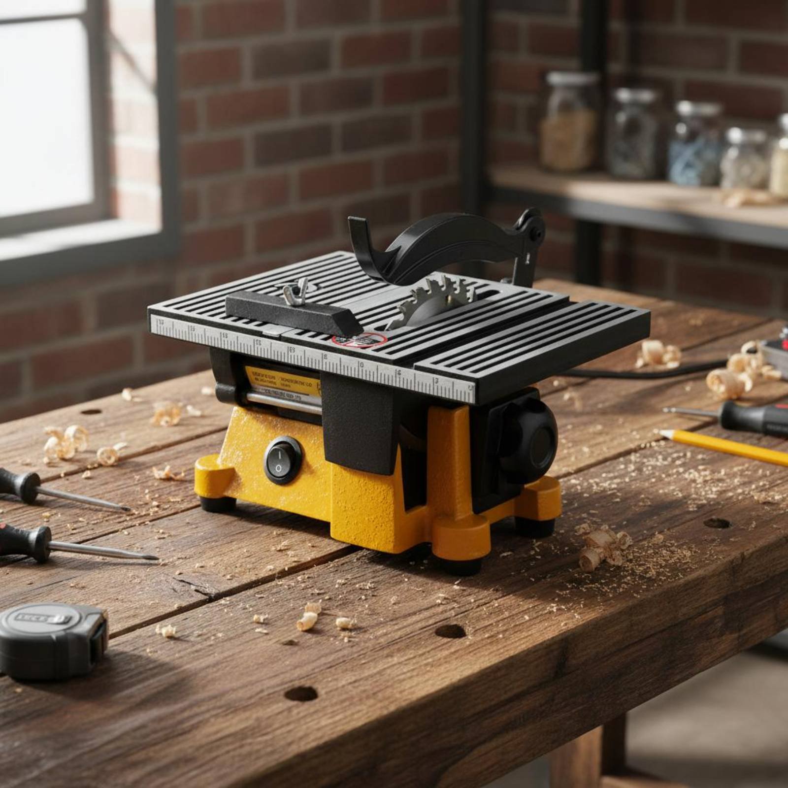 Gergaji Meja Mini Portabel Mes - Tools For Garage Workshop ulasan dan harga